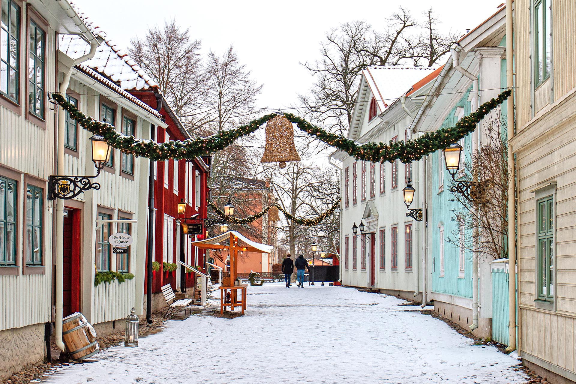 冬のエレブルー　スウェーデンの風景